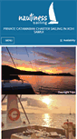 Mobile Screenshot of nautiness-sailing.com